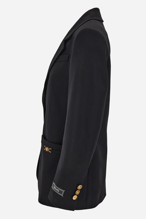 Informal Jacket In Stretch Wool Fabric