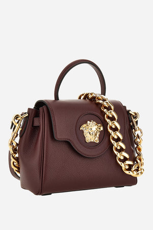 La Medusa Top Handle In Grainy Calf Leather