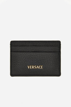 Versace Myth Card Case In Calf Leather