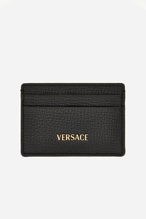 Versace Myth Card Case In Calf Leather