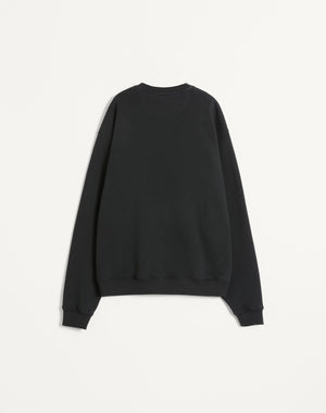 Felpa Girocollo In Cotone Con Patch Chez Valentino