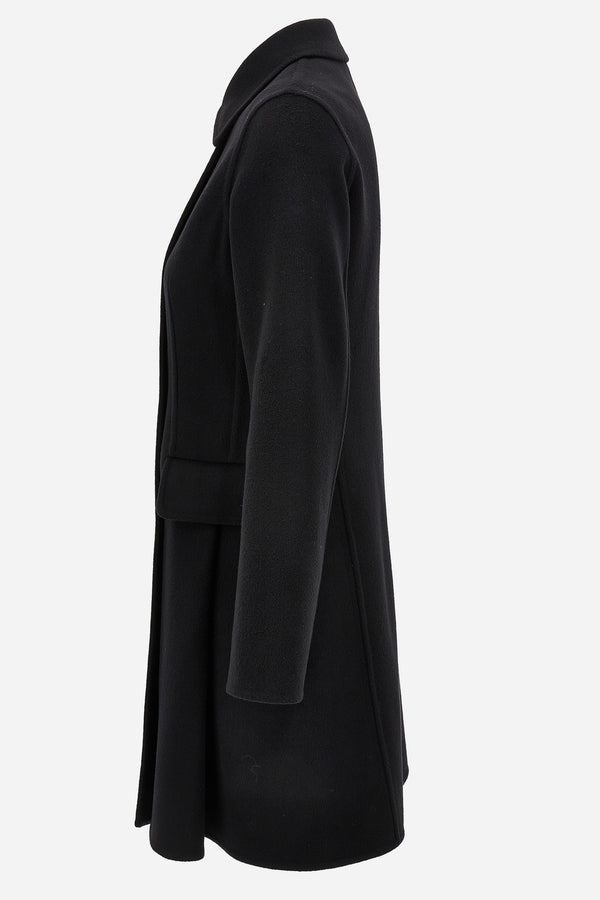 Coat/Peacoat/Caban/Cape In Responsible Double Splittable Wool Cashemere