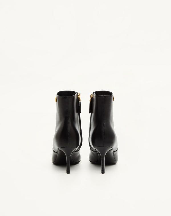 STIVALETTO VLOGO SIGNATURE IN CAPRETTO 70MM