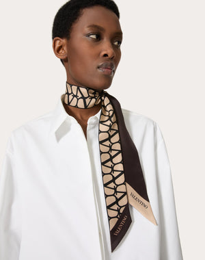 Scarf Bandeaux Toile Iconographe In Seta 
