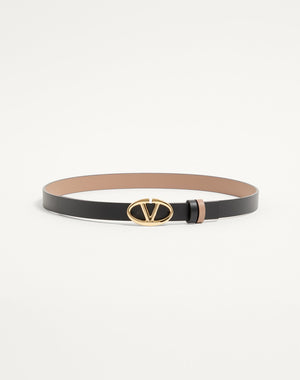 Cintura Reversibile Vlogo The Bold Edition In Vitello 20 Mm