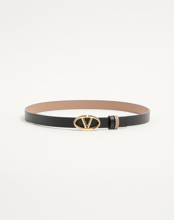 Cintura Reversibile Vlogo The Bold Edition In Vitello 20 Mm