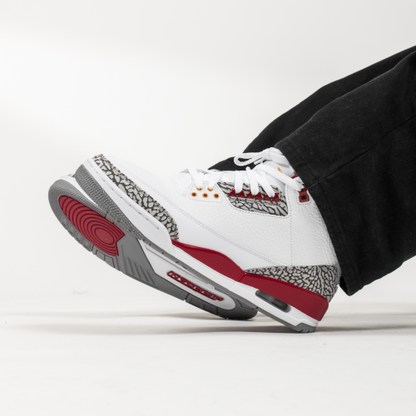 Air Jordan 3 Retro Cardinal Red