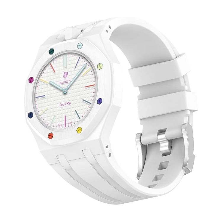 Royal Pop Huit Blanc + Cinturino