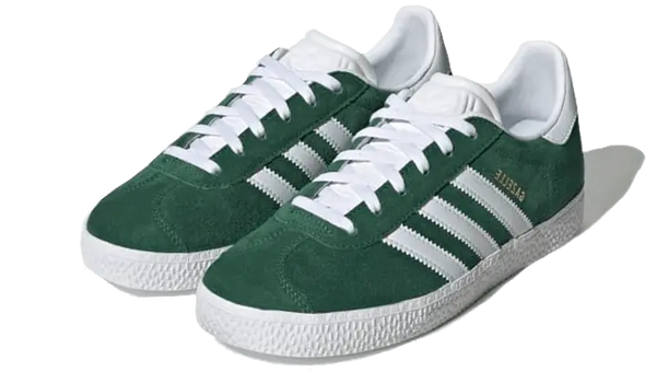 Adidas Gazelle Junior Dark Green White