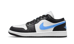 Air Jordan 1 Low Black University Blue