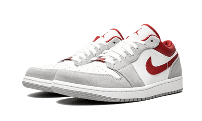 Air Jordan 1 Low SE Light Smoke Grey Gym Red - DC6991-016