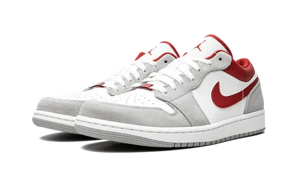Air Jordan 1 Low SE Light Smoke Grey Gym Red - DC6991-016
