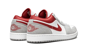 Air Jordan 1 Low SE Light Smoke Grey Gym Red - DC6991-016