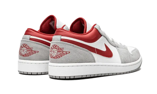 Air Jordan 1 Low SE Light Smoke Grey Gym Red - DC6991-016