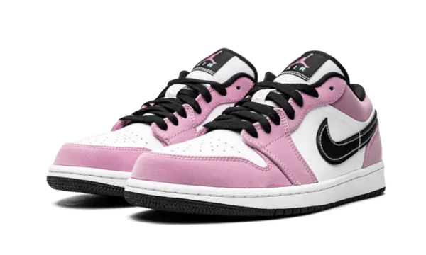 Air Jordan 1 Low SE Violet Shock White Black Nike  Sneakers