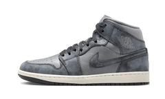 Air Jordan 1 Mid Distressed Smoke Grey