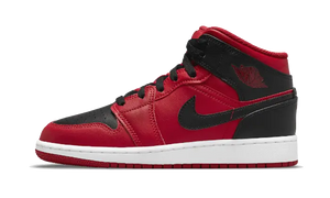 Air Jordan 1 Mid Reverse Bred - 554725-660