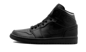 Air Jordan 1 Mid Triple Black - 554724-091