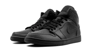 Air Jordan 1 Mid Triple Black - 554724-091