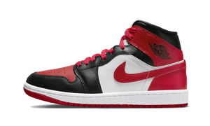 Air Jordan 1 Mid White Bred Toe