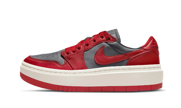 Air Jordan 1 Elevate Low Dark Grey Varsity Red