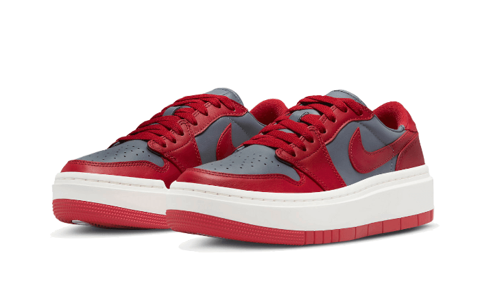 Air Jordan 1 Elevate Low Dark Grey Varsity Red