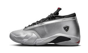 Air Jordan 14 Low Plata Metalizado
