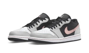Air Jordan 1 Low Black Grey Pink