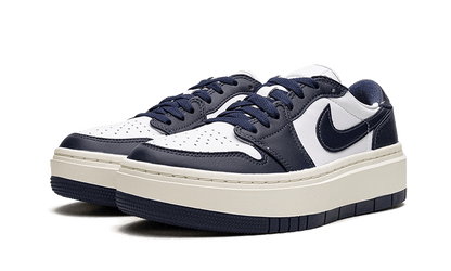 Air Jordan 1 Low Elevate White Midnight Navy Sail