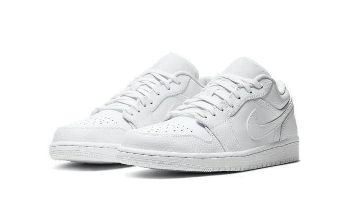 Air Jordan 1 Low Triple White - 553558-126