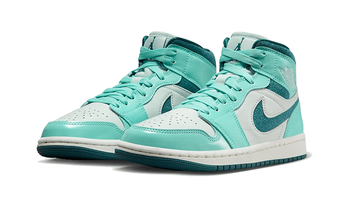 Air Jordan 1 Mid Bleached Turquoise