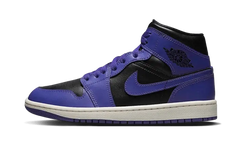 Air Jordan 1 Mid Violet Noir