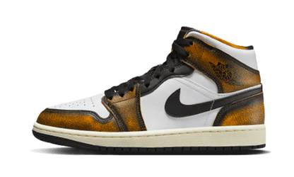 Air Jordan 1 Mid SE Orange Wear-Away