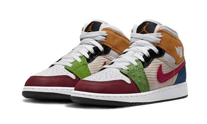 Air Jordan 1 Mid SE Patchwork