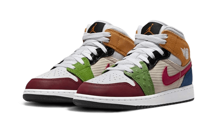 Air Jordan 1 Mid SE Patchwork