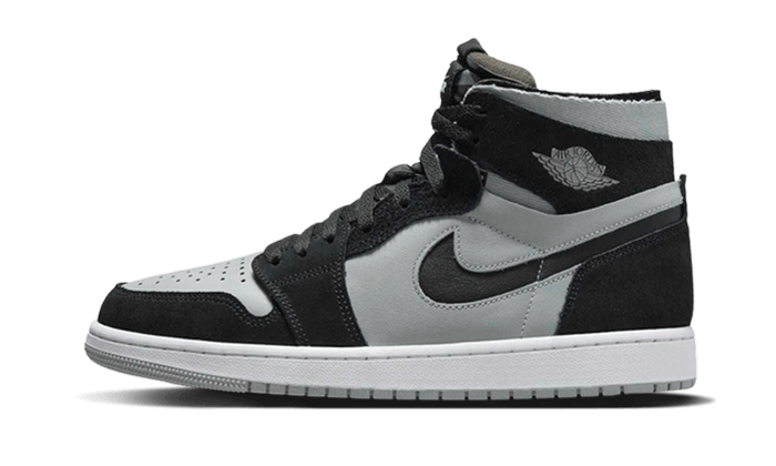 Air Jordan 1 Zoom CMFT Black Light Smoke Grey