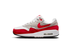Air Max 1 White University Red (enfant)