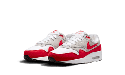 Air Max 1 White University Red (enfant)