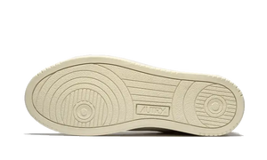 Autry Medalist Leather Suede Low Blanco