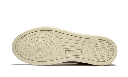 Autry Medalist Leather Suede Low White