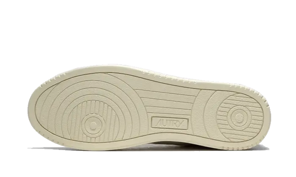 Autry Medalist Leather Suede Low White Light Blue