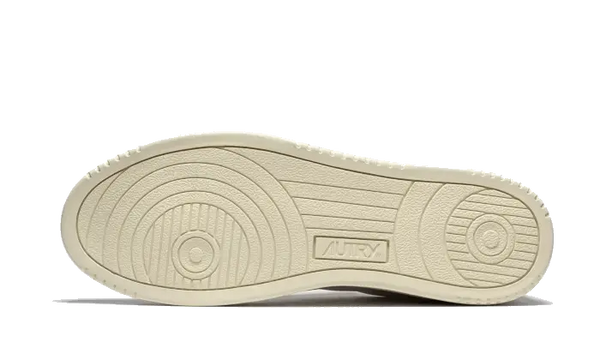 Autry Medalist Leather Suede Low White Navy