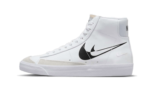 Blazer Mid '77 Double Negative White Black