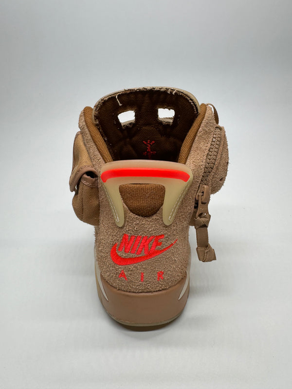 Air Jordan 6 Retro Travis Scott british khaki SECOND HAND - Blckthemall s.r.l.s.