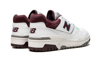 New Balance 550 Burgundy Cyan