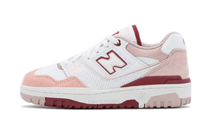 New Balance 550 White Scarlet Pink