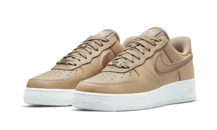 Nike Air Force 1 Low '07 Hemp Metallic Rose Gold - DD1523-200