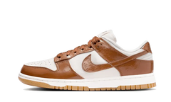 Dunk Low LX Brown Ostrich