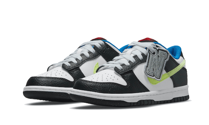 Nike Dunk Low Signal Blue Lemon Twist - DQ0977-100