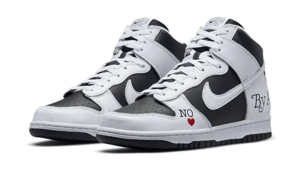 SB Dunk High Supreme By Any Means Black SKU : DN3741-002